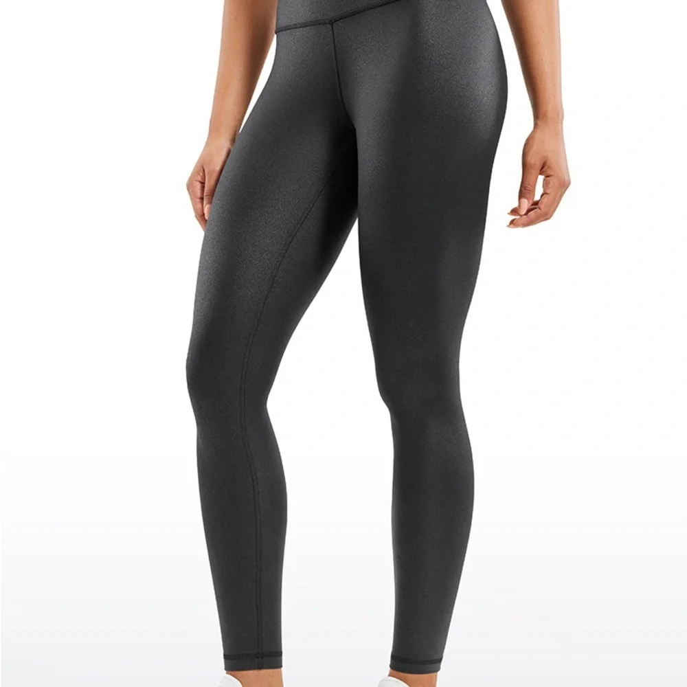 CRZ YOGA Matte Faux Leather Legging
